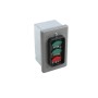 Three Button Interior Flush Mounted Open-Close-Stop Control Station with DP on Close (NEMA 1) - MMTC LCE-3A