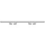 Miller Edge ME123-C7 Mounting Channel (3 1/2" Wide) (Per Foot)