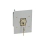 Exterior Flush Mount Open-Close Changeable Core Cylinder (NEMA 1 - 15 amp @ 125/250V AC) - MMTC 1KFX-CC