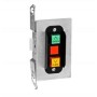 Two Button Interior Flush Mounted Control Station (NEMA 1 - 10 amp @ 250V AC) - MMTC 2BF