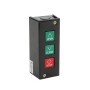 Three Button Surface Mounted Open-Close-Stop Control (NEMA 1 - 5 amp @ 120V AC) - MMTC PBS-3
