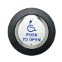 ADA Push Plate with Flush Mount Enabler Box (Wide Lip)