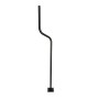 EMX TRES RFID Reader Mounting Stanchion Pedestal, Powder-Coated Black - TRES-RFID-PS094-B