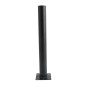 EMX TRES RFID Reader Bolt-On Wall/Ceiling Mount (2" Od X 18" L) Welded 5" X 5" Base Flange - TRES-RFID-WCM0218-B