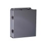 ESI Series S Hinged PVC Enclosure with Window and Draw-Down Latching (24" x 20" x 12") - ES242012PVCSW